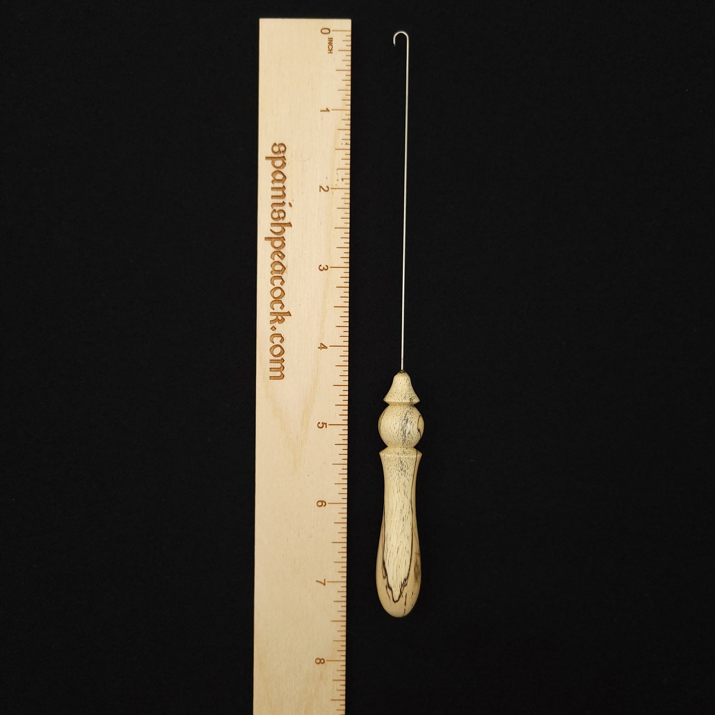 Spalted Tamarind Orifice Hook
