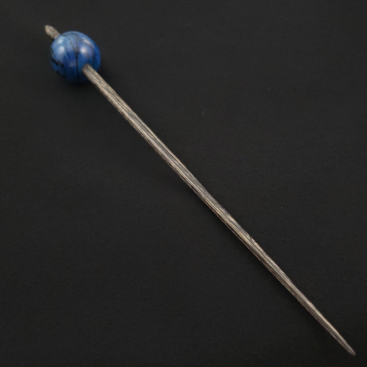 Full Size Spalted Holly Bead Spindle