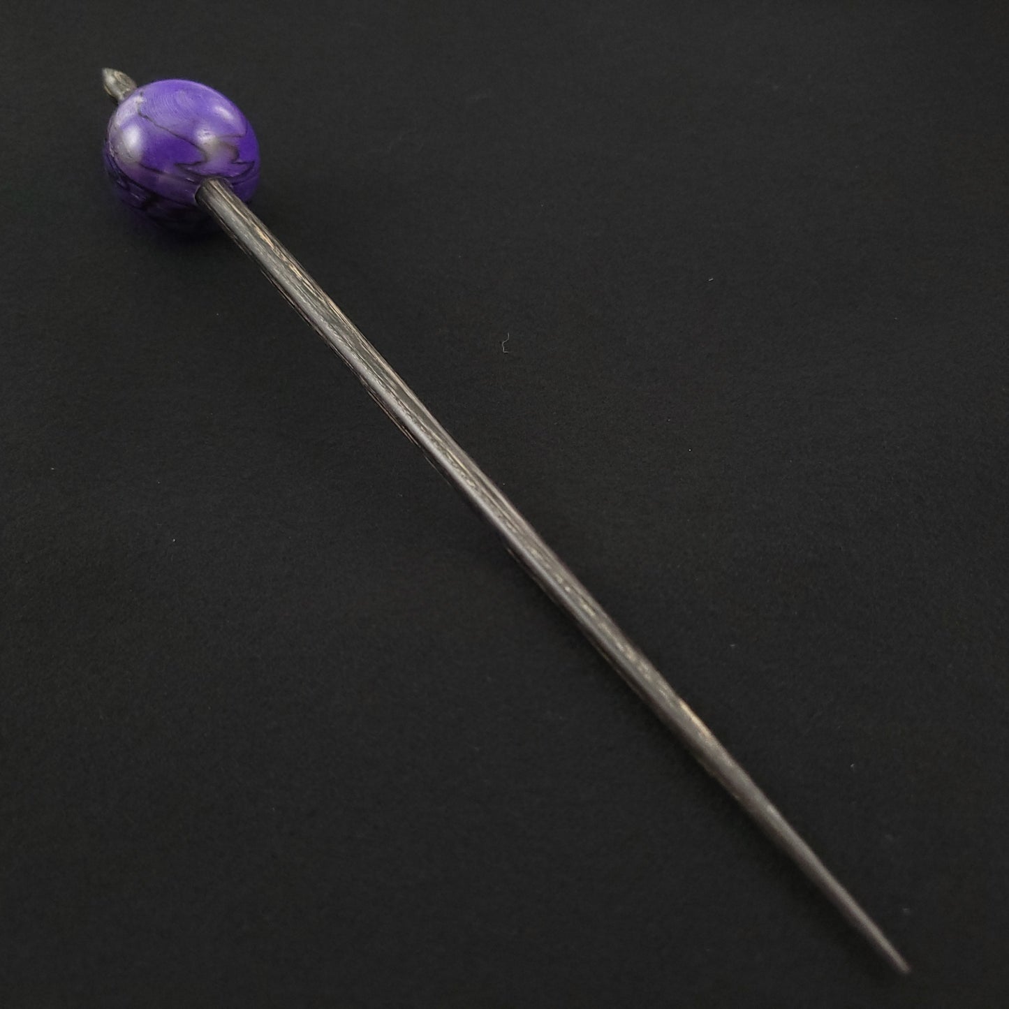 Full Size Spalted Holly Bead Spindle