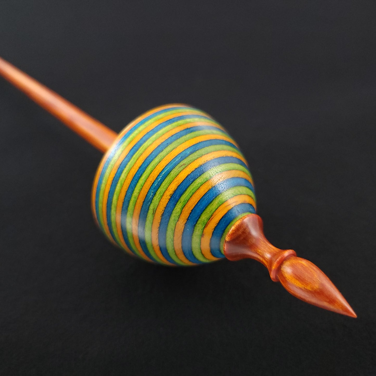 Full Size Spectraply Birch Tibetan Spindle
