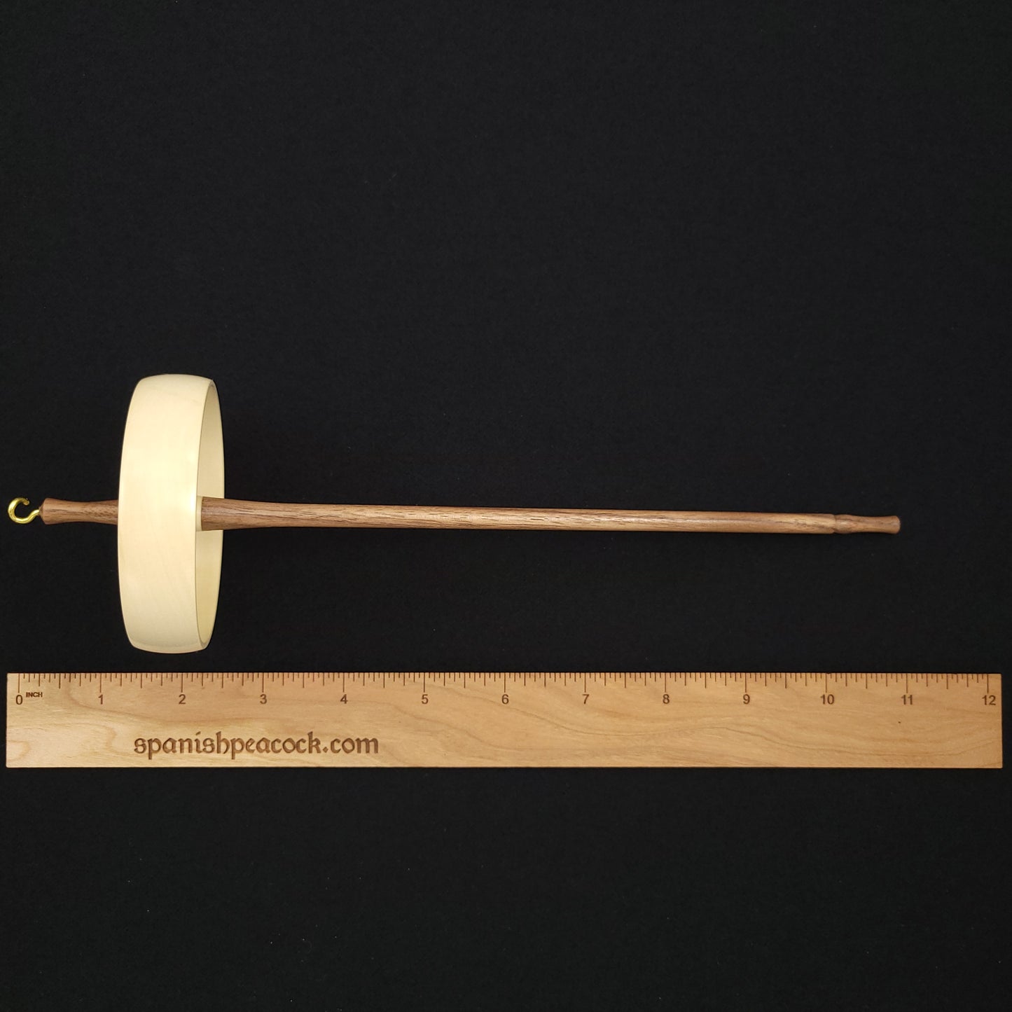 Large Holly Top Whorl Spindle