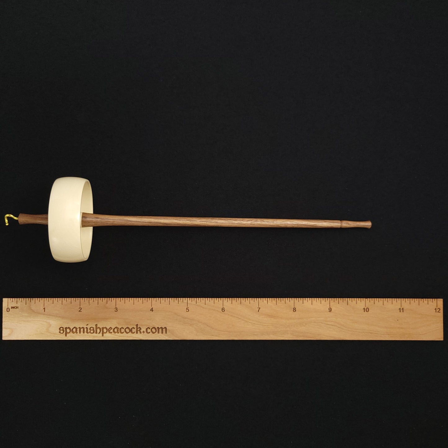Small Holly Top Whorl Spindle