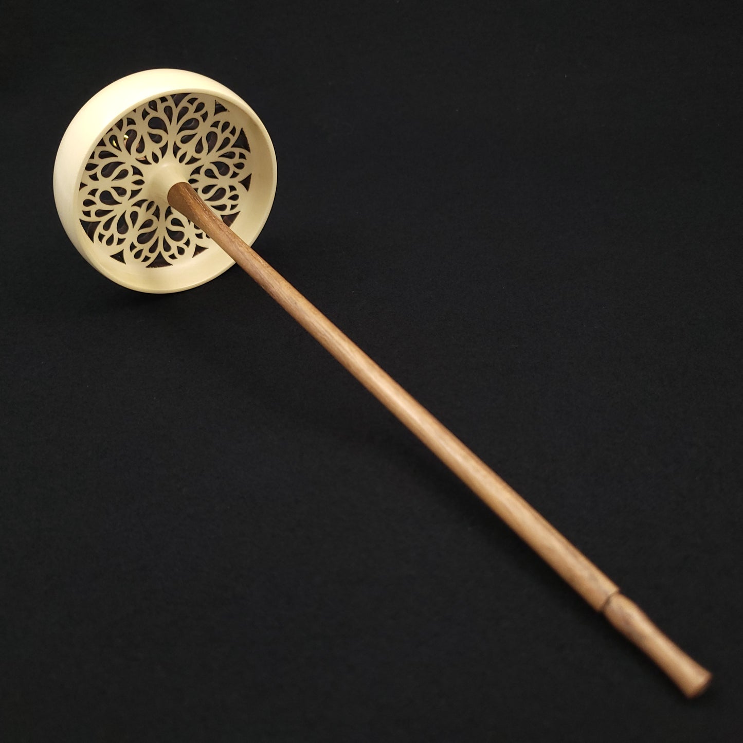 Large Holly Top Whorl Spindle