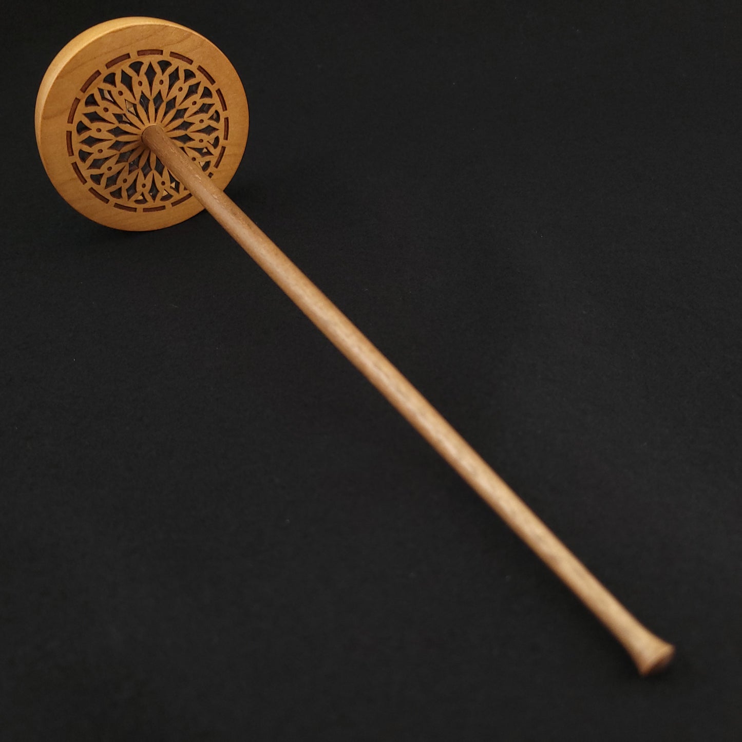 Large Cherry Bottom Whorl Spindle