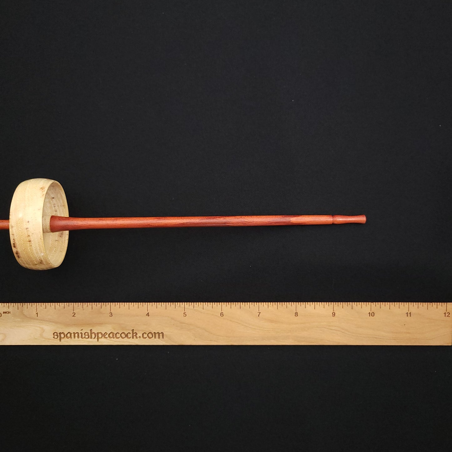 Small Hickory Top Whorl Spindle
