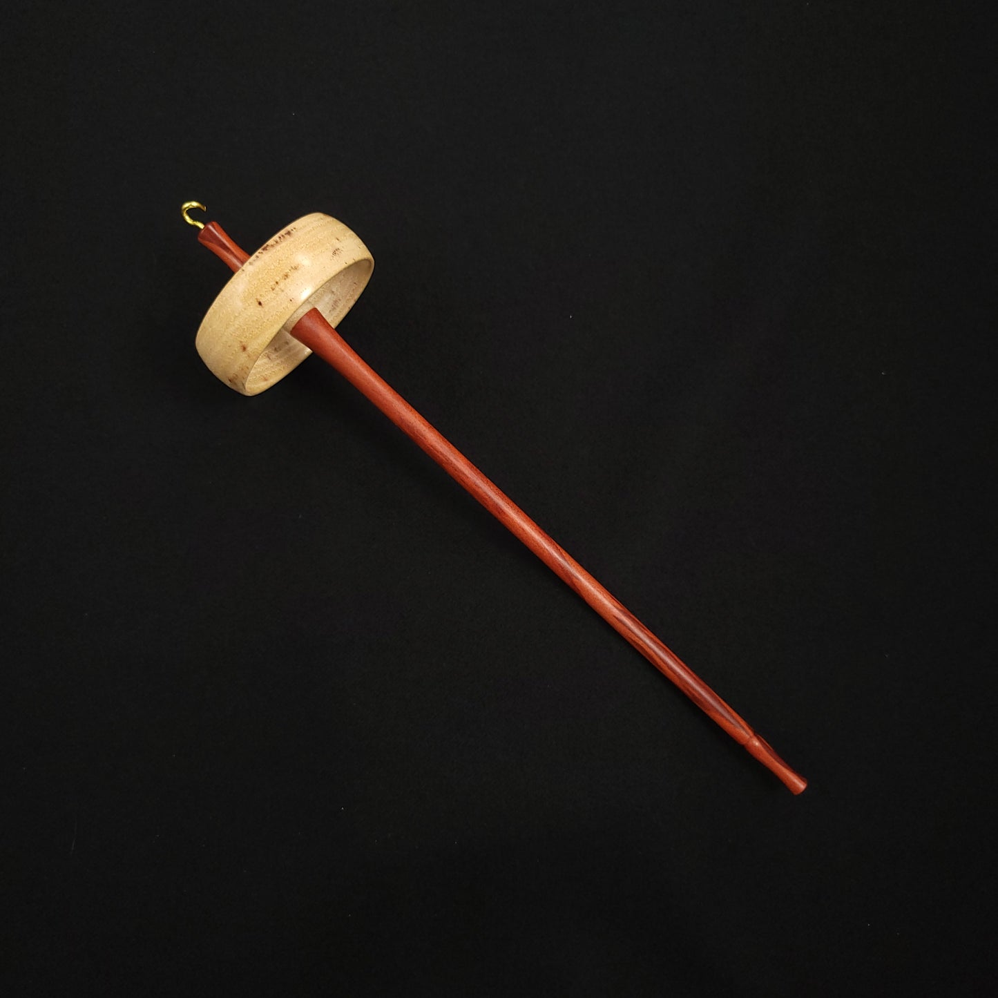 Small Hickory Top Whorl Spindle