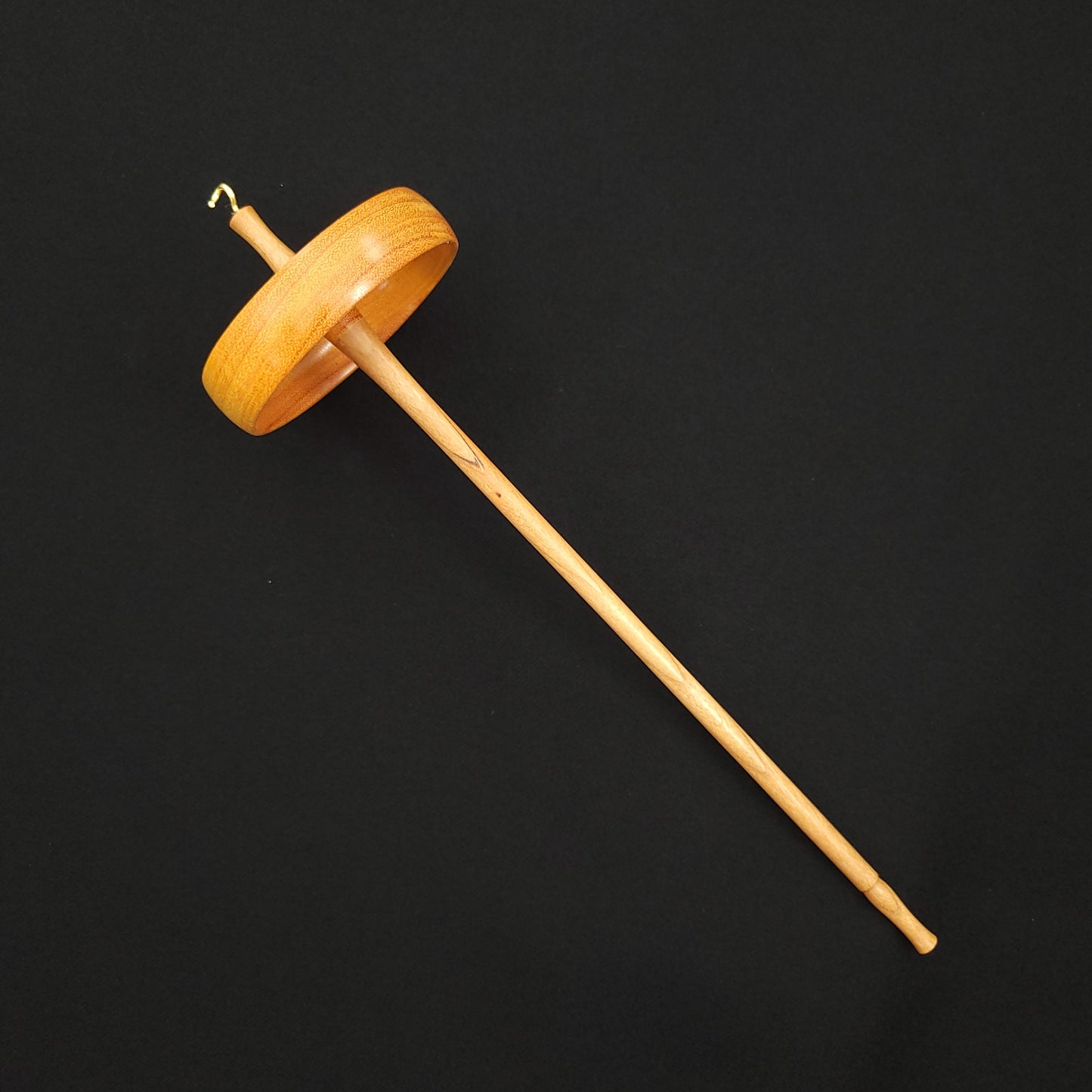 Large Osage Orange Top Whorl Spindle