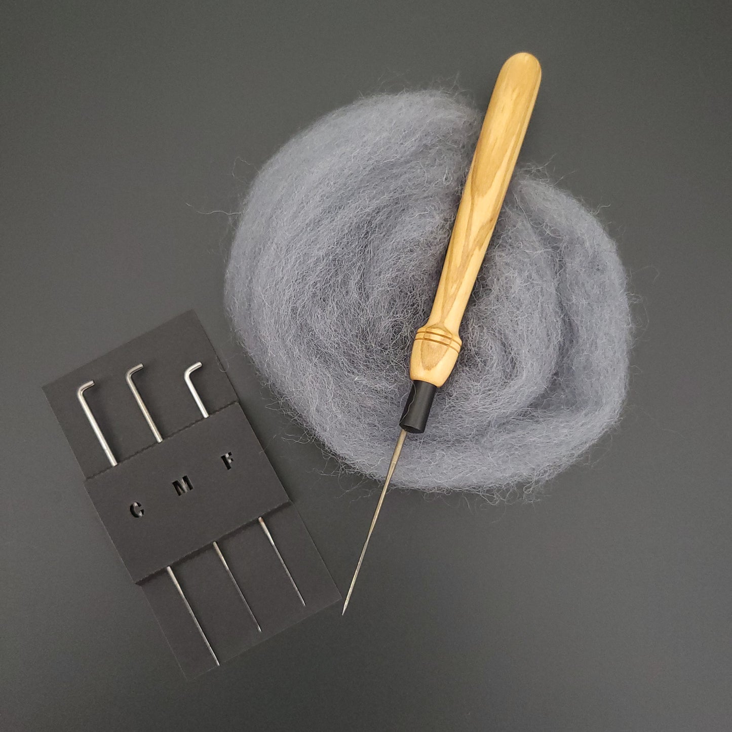 Olive Felting Needle Holder