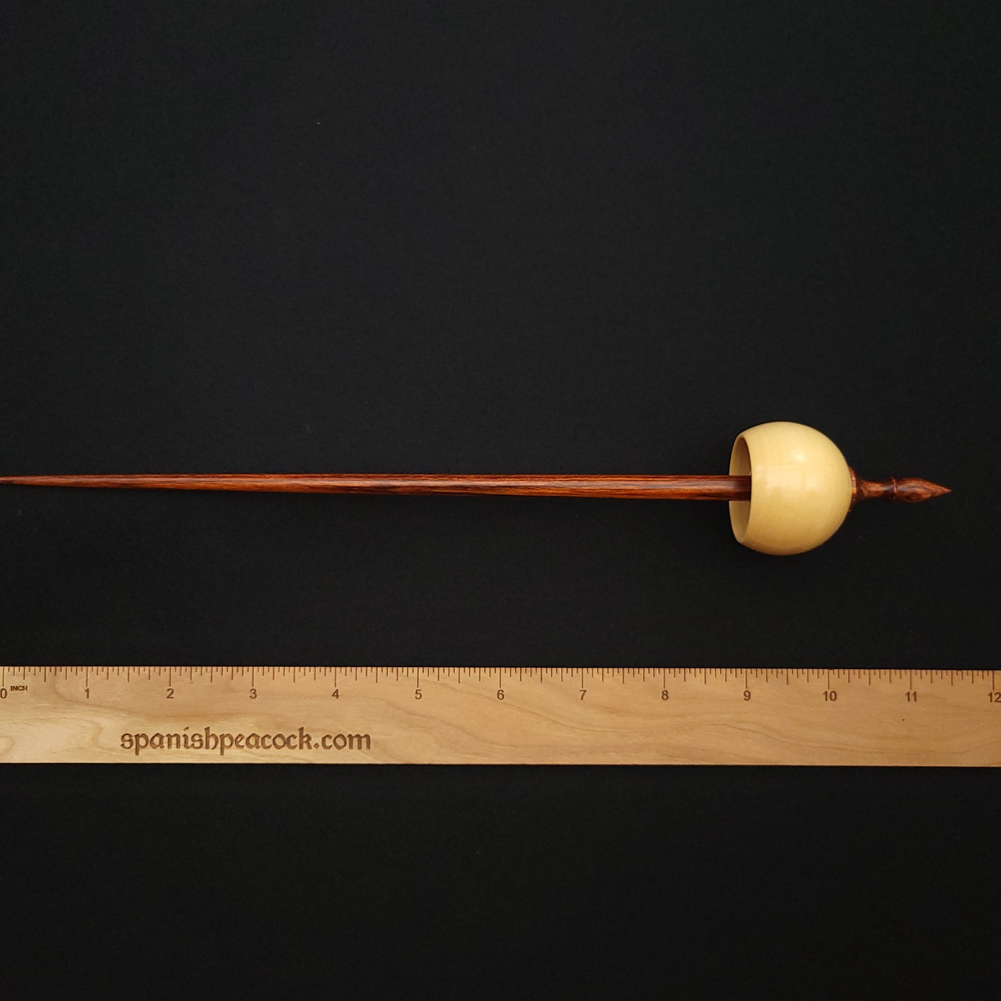Full Size Boxwood Ninja Spindle