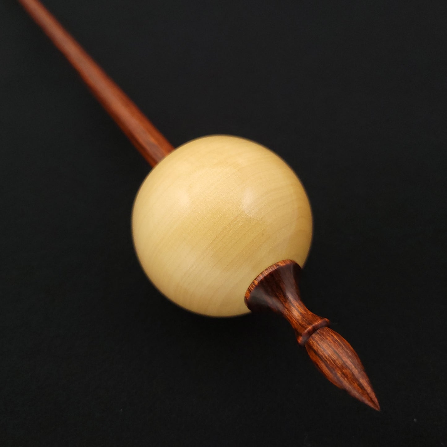 Full Size Boxwood Ninja Spindle