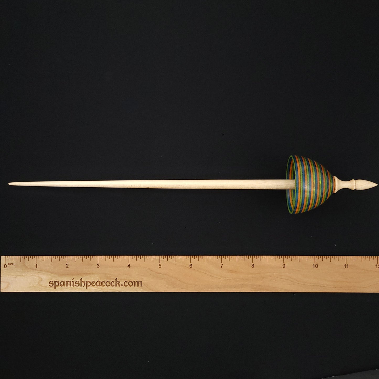 Full Size Spectraply Birch Tibetan Spindle