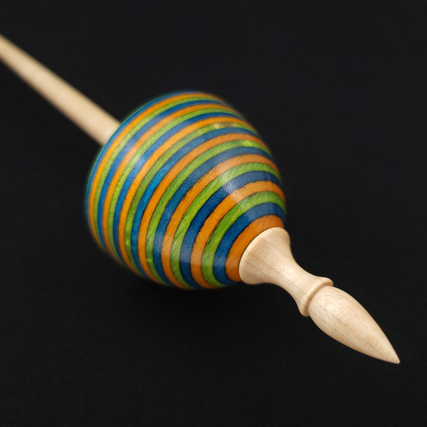 Full Size Spectraply Birch Tibetan Spindle