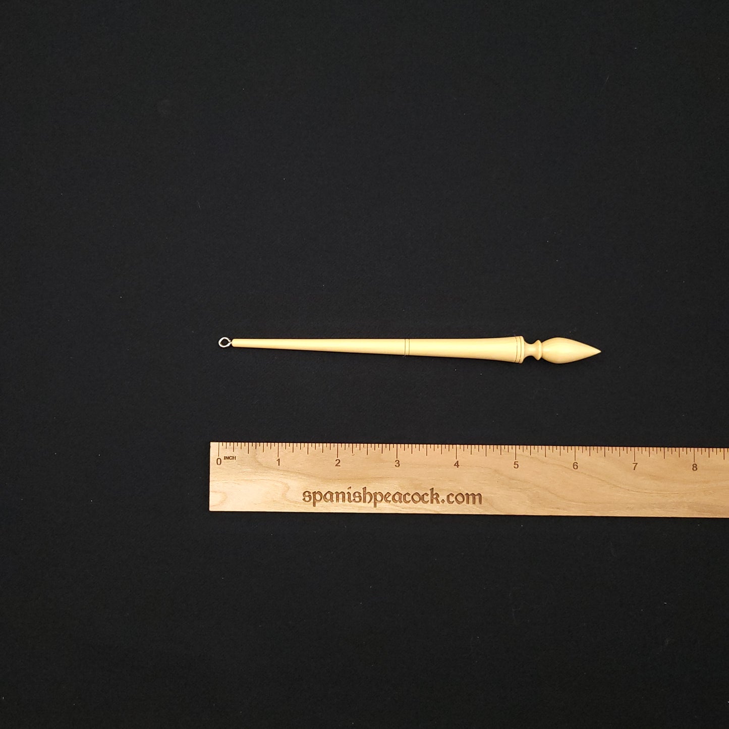 Boxwood Russian Lace Spindle Ornament