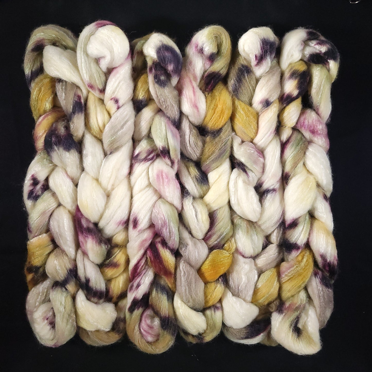 Season's First Snow - 2 oz 85/15 Polwarth/Silk