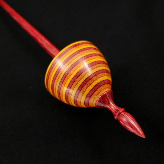 Full Size Spectraply Birch Tibetan Spindle