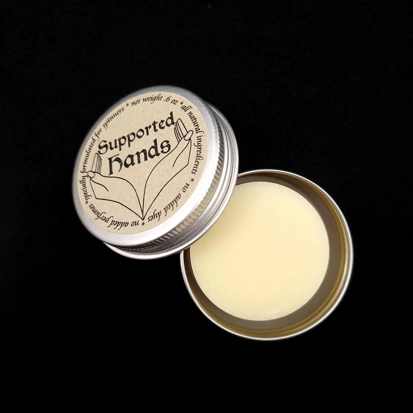 Supported Hands Lotion for Spinners