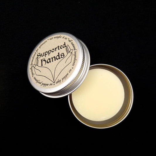 Supported Hands Lotion for Spinners