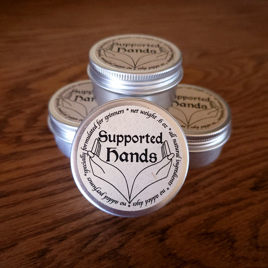 Supported Hands Lotion for Spinners