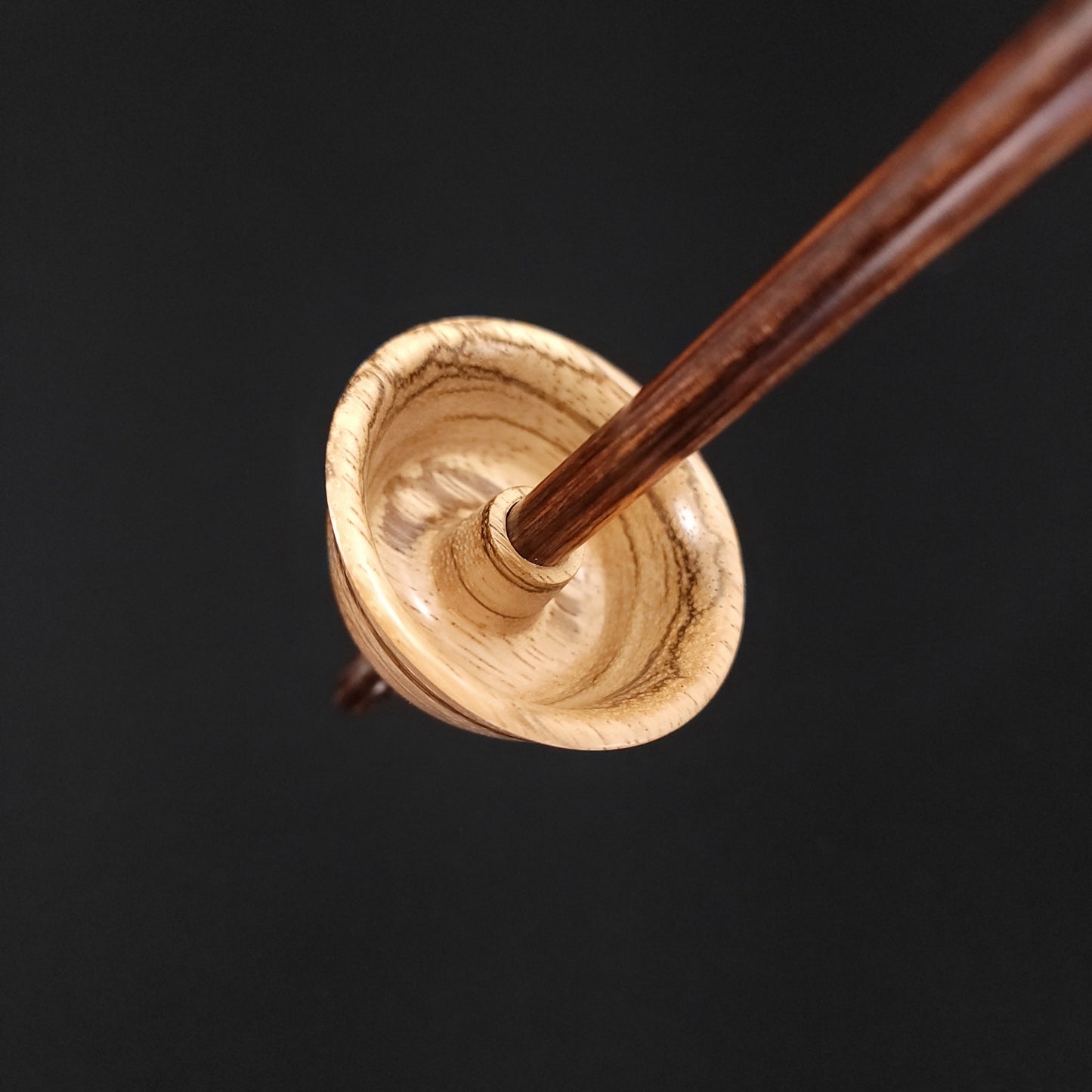 Full Size Zebrawood Tibetan Spindle **One spindle per customer!