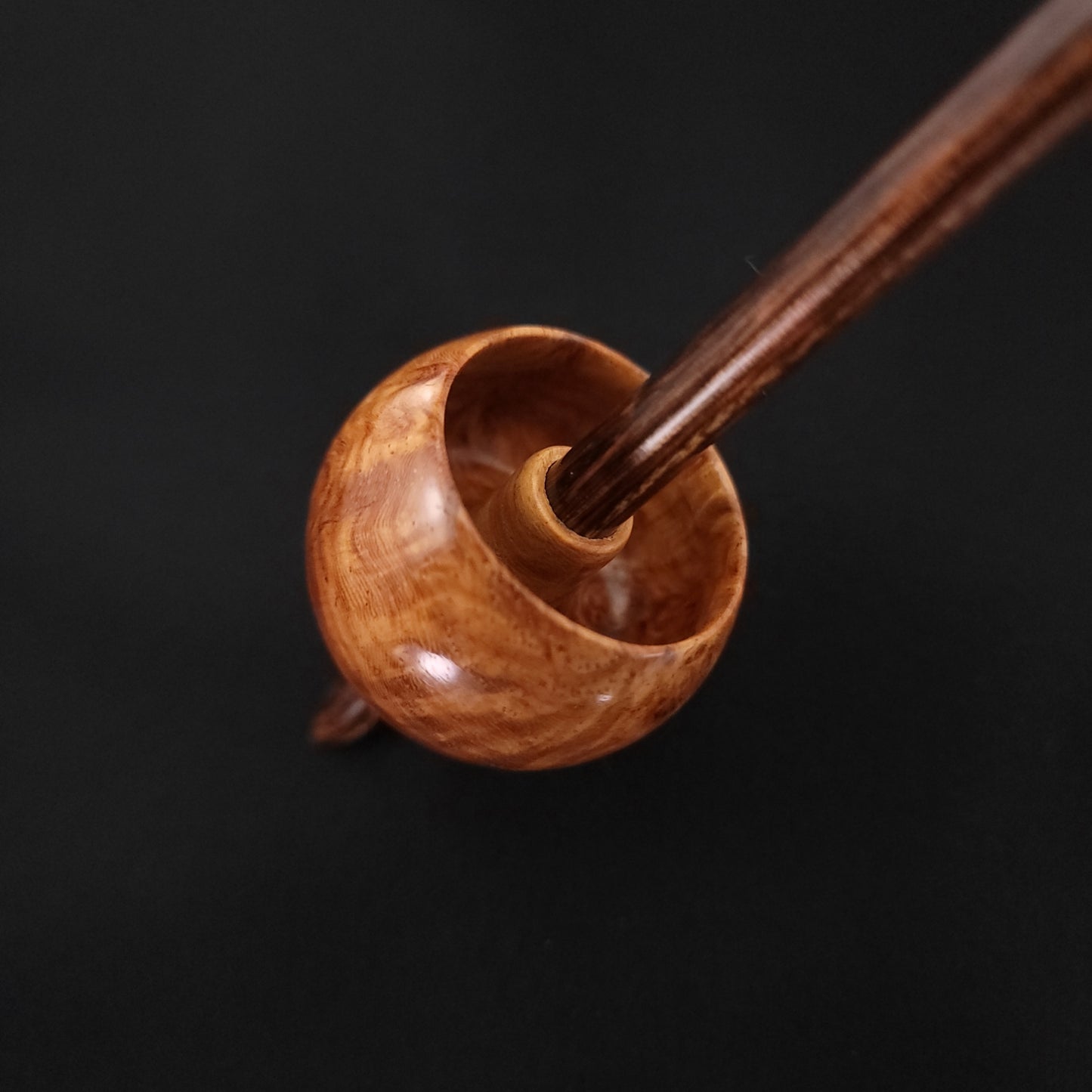 Full Size Amboyna Burl Ninja Spindle **One spindle per customer!