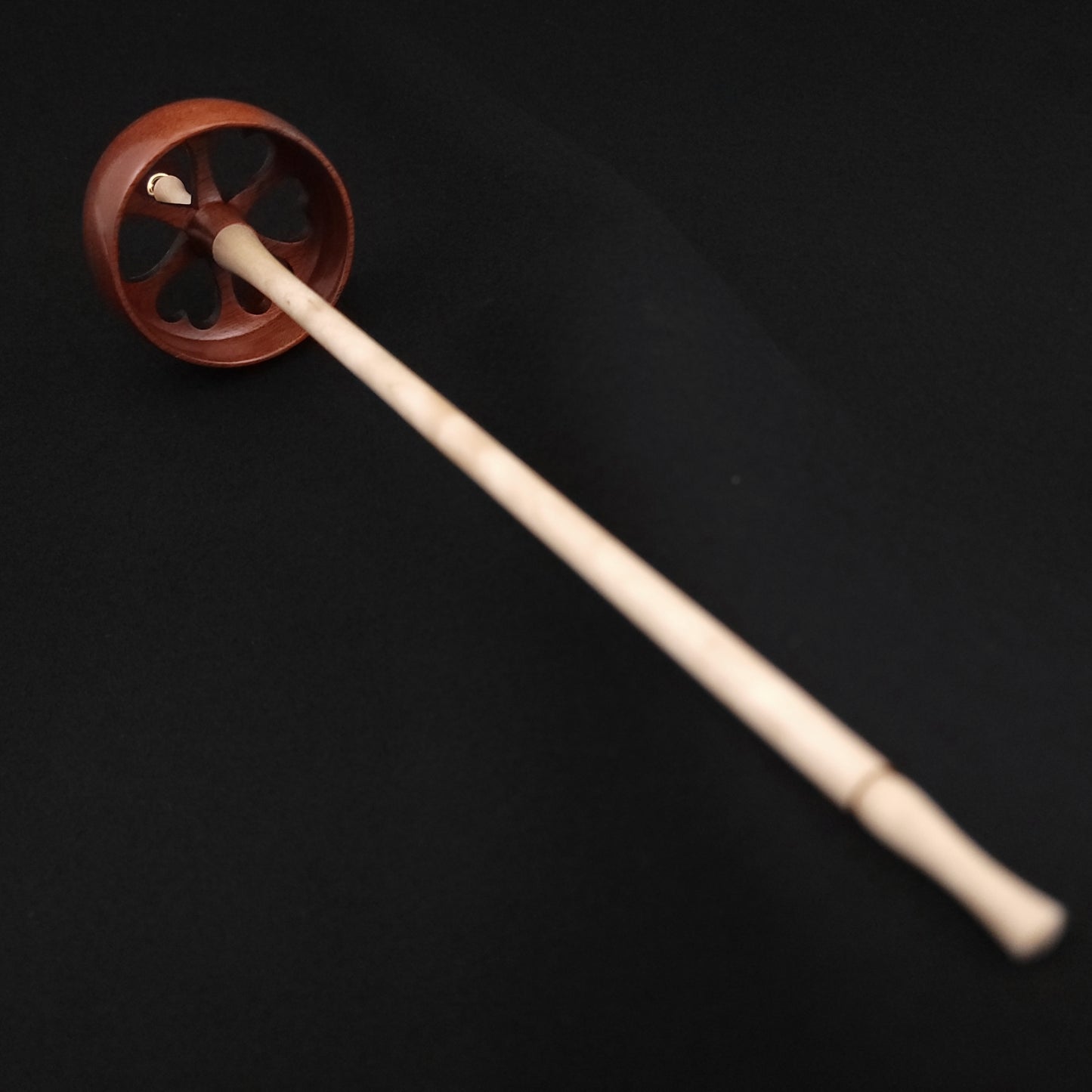 Bloodwood Cut Out Top Whorl **One spindle per customer!