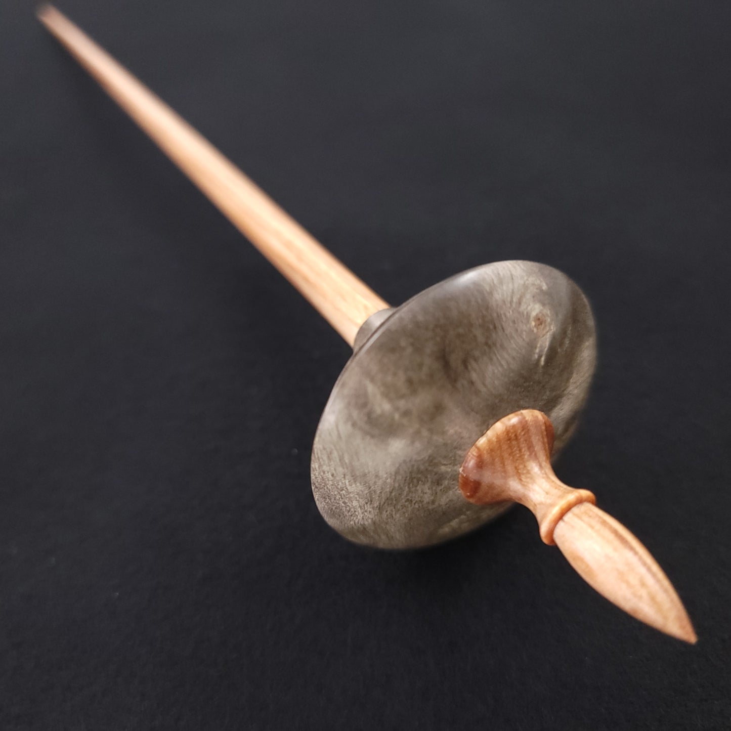 Stabilized Buckeye Burl Shop Rat Bead **One spindle per customer!