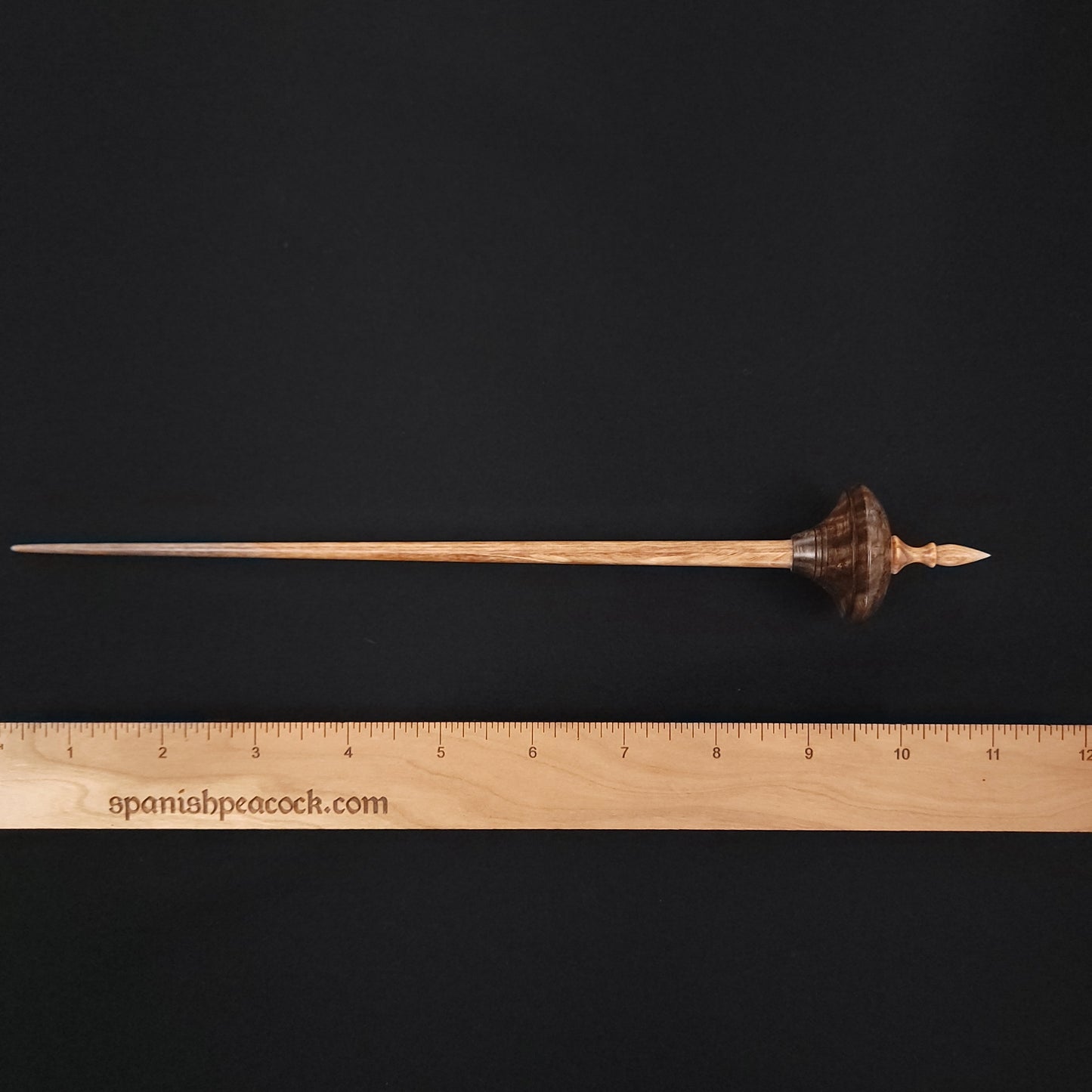 Stabilized Curly Black Mango Shop Rat Bead