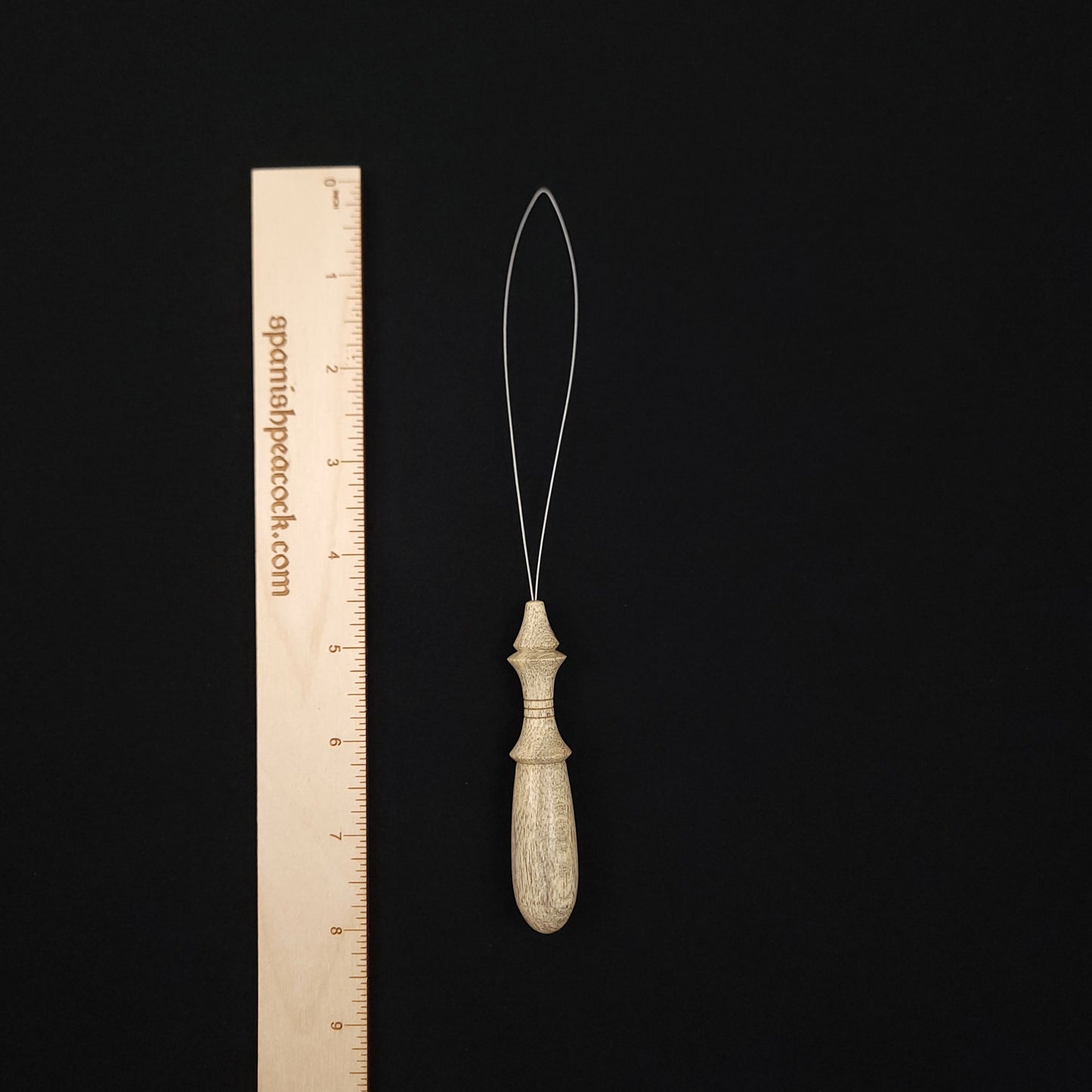 Spalted Tamarind Orifice Hook