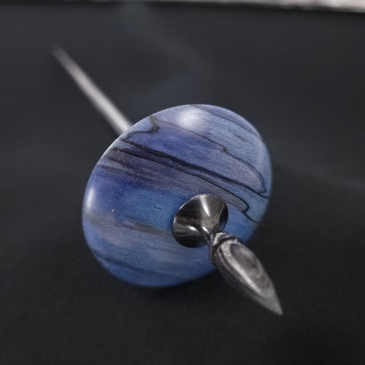 Dyed & Stabilized Spalted Holly Bead