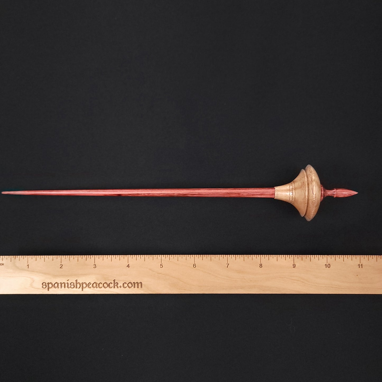 Dyed & Stabilized Curly Oak Shop Rat Bead