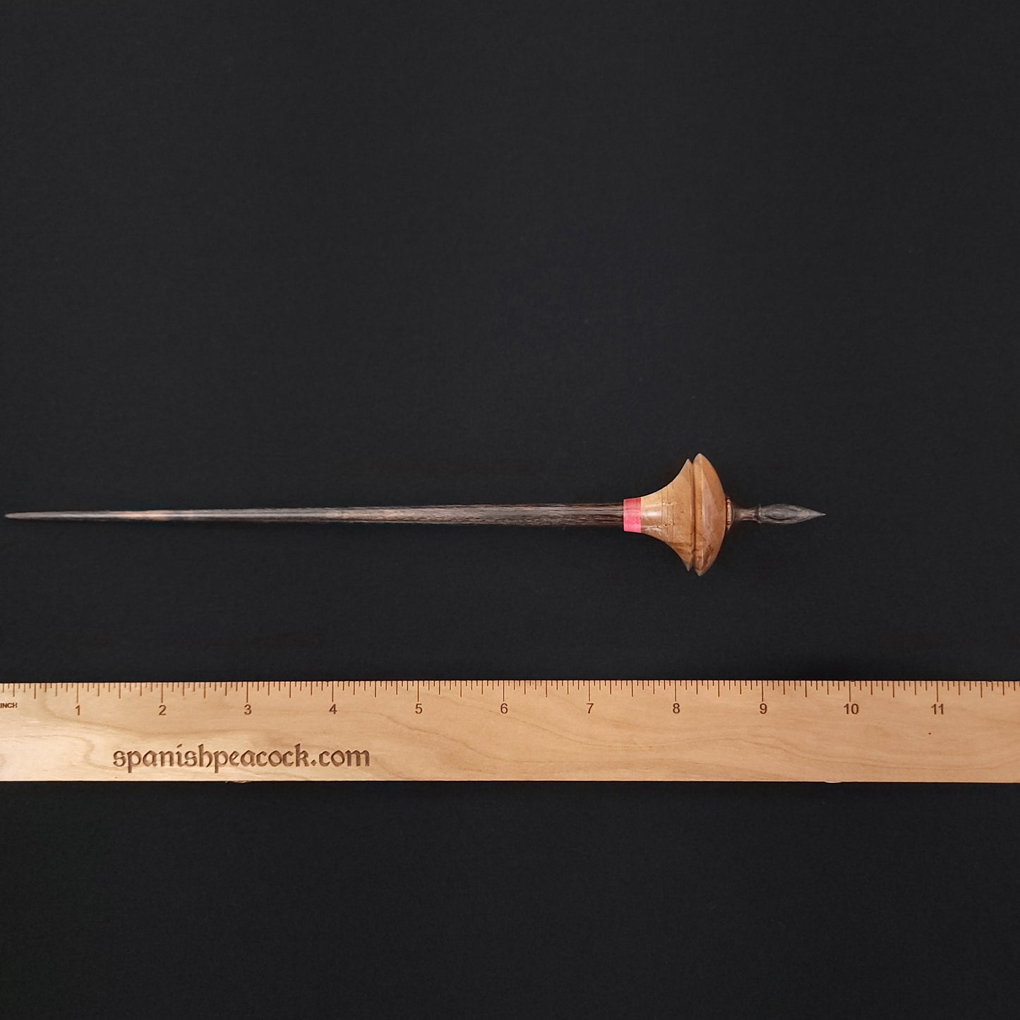 Stabilized Quilted Maple Shop Rat Bead