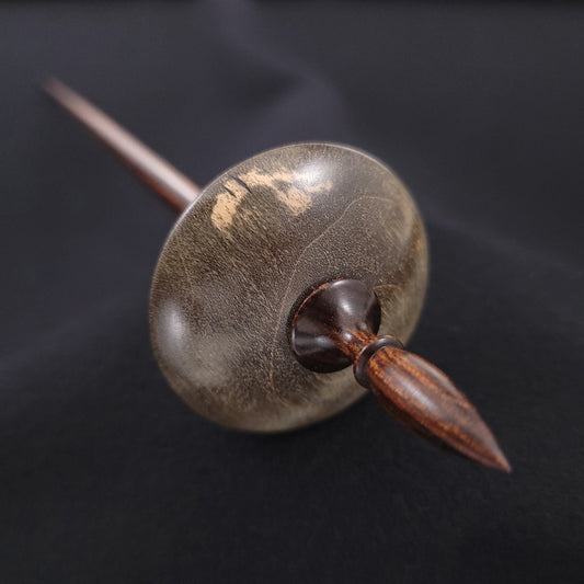 Dyed & Stabilized Quilted Maple Shop Rat Bead