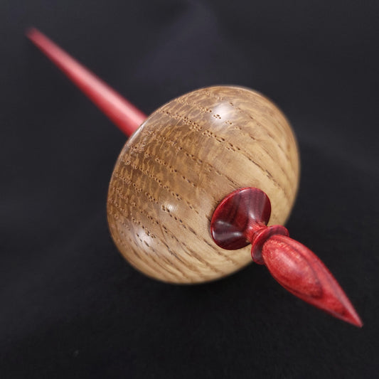 Stabilized Curly White Oak Shop Rat Bead