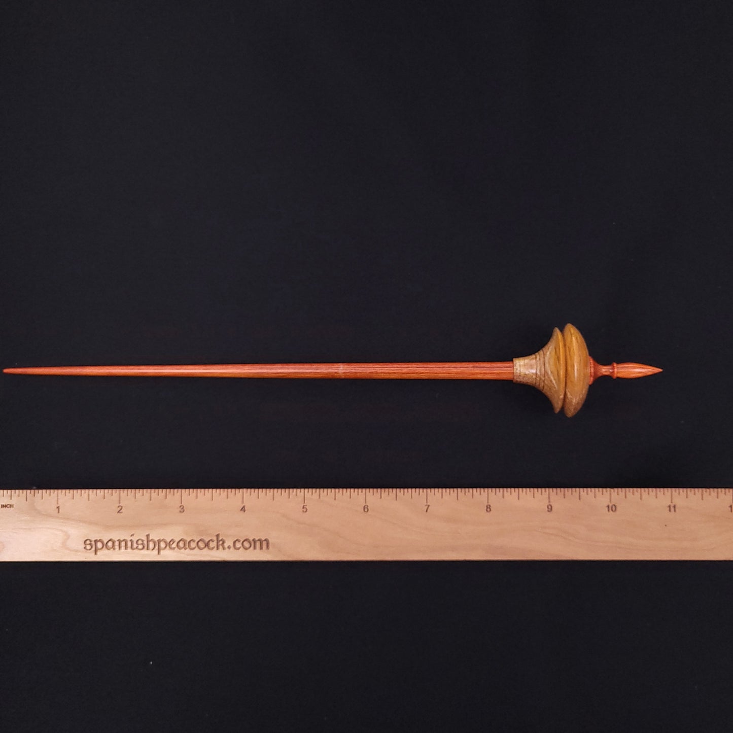 Dyed & Stabilized Curly Oak Shop Rat Bead