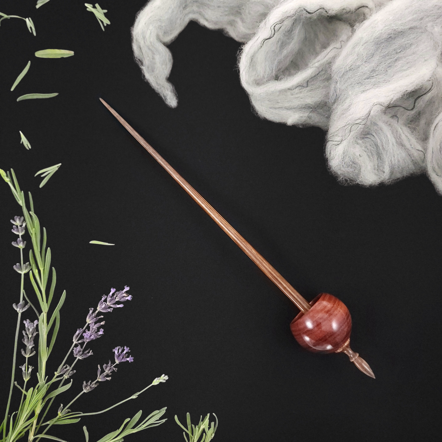 Full Size Bloodwood Ninja Spindle