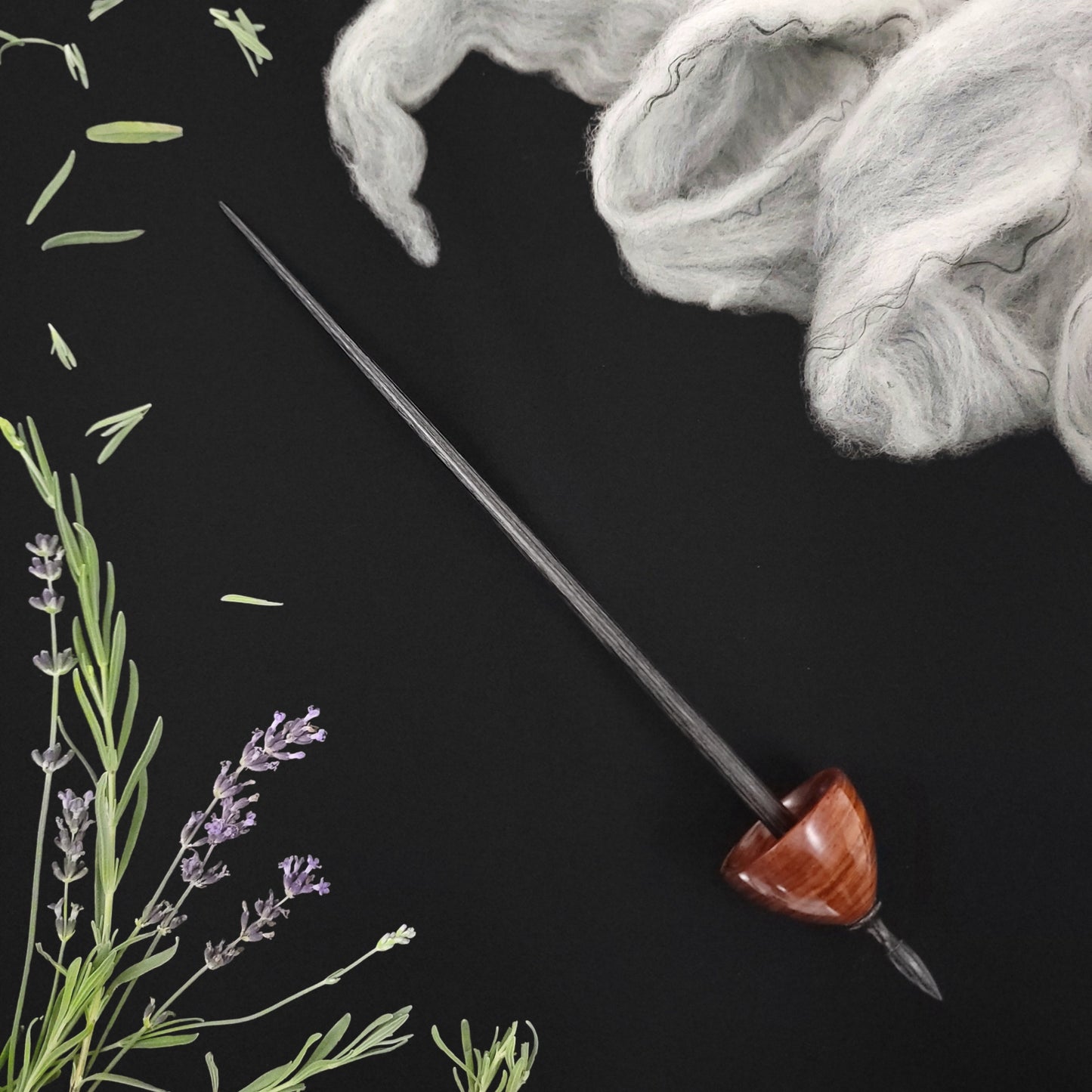 Full Size Cocobolo Tibetan Spindle