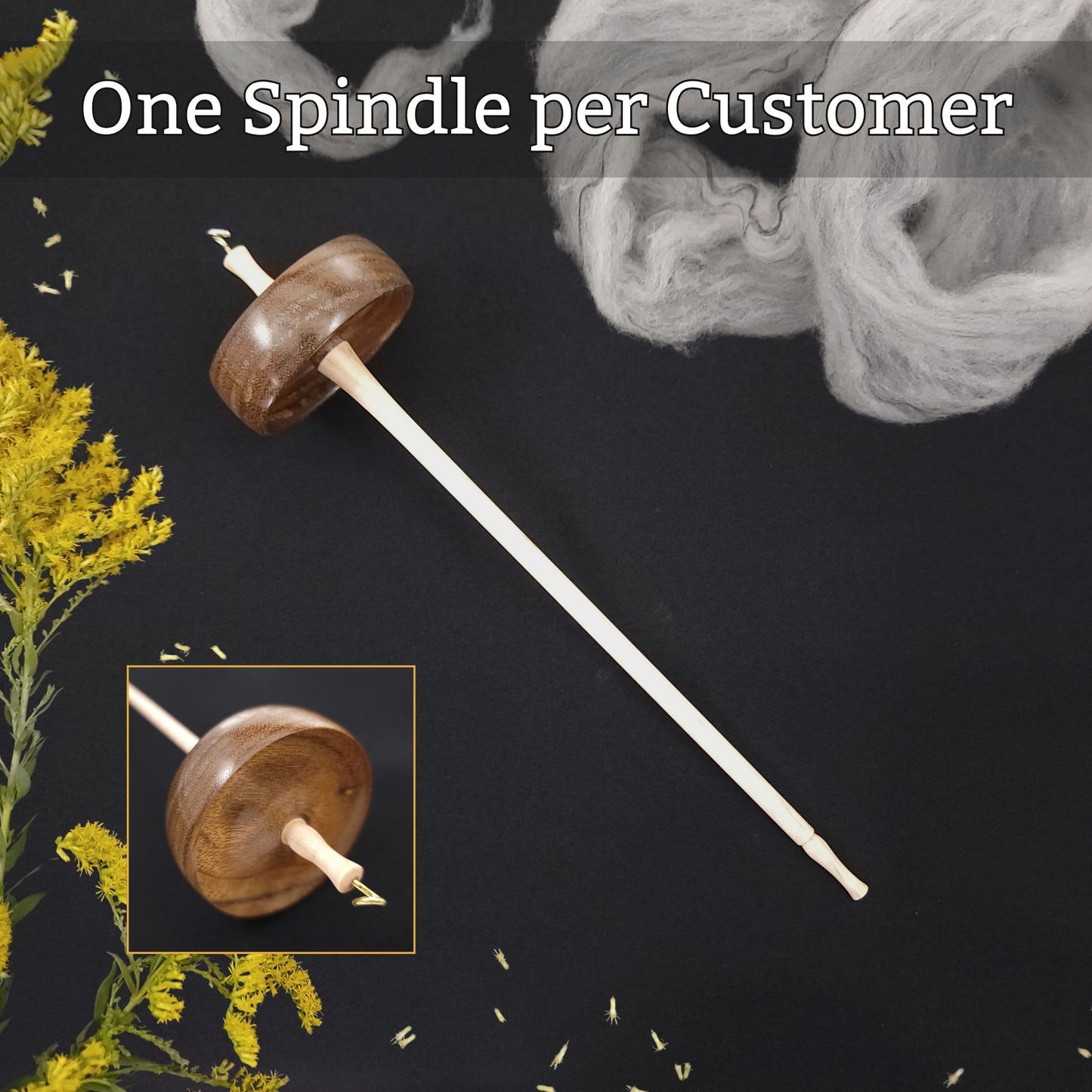 Shedua Top Whorl **One spindle per customer!