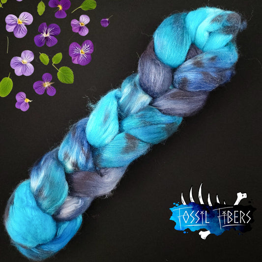 November Nightfall - 2 oz 85/15 Polwarth/Silk