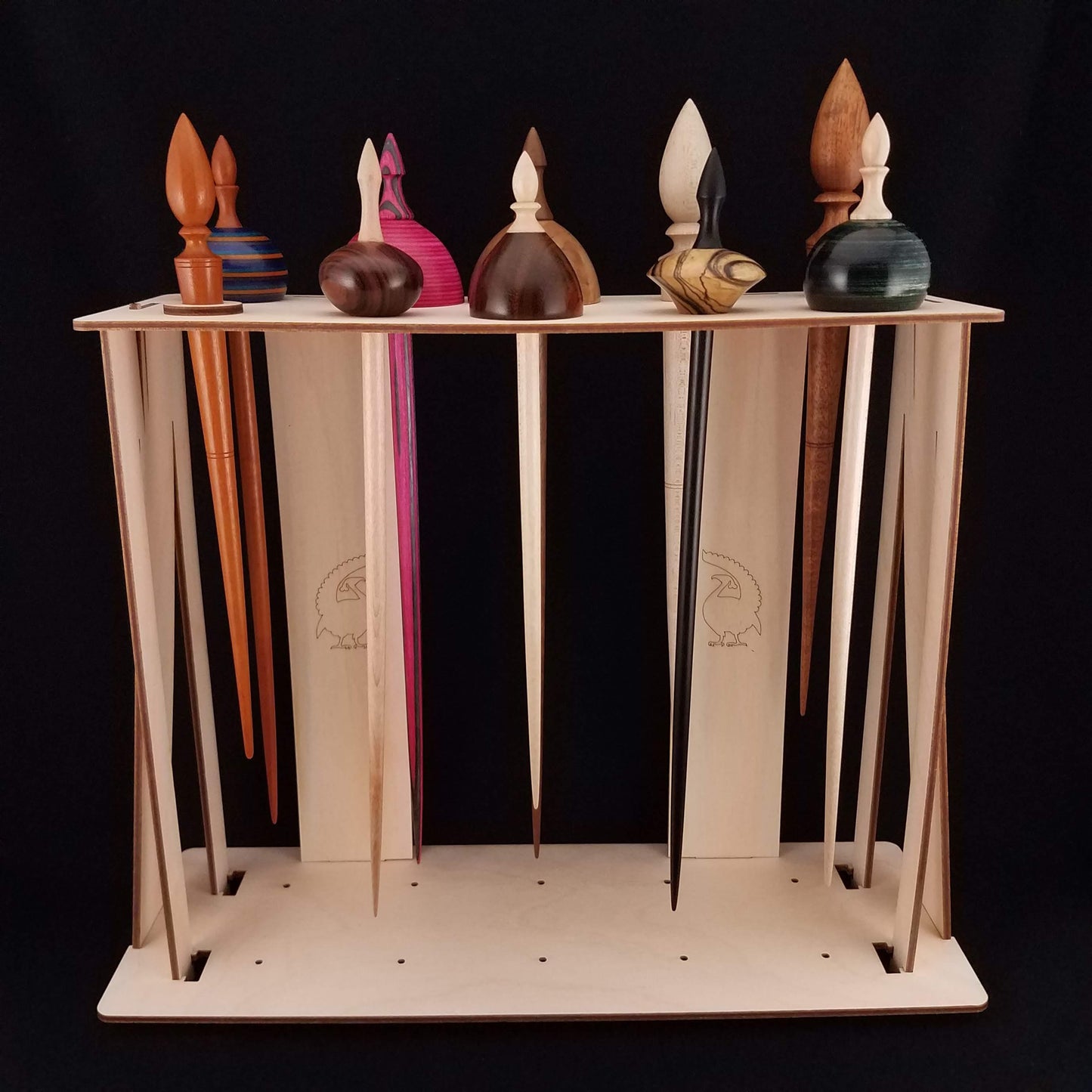 Doublewide Spindle Storage Stand