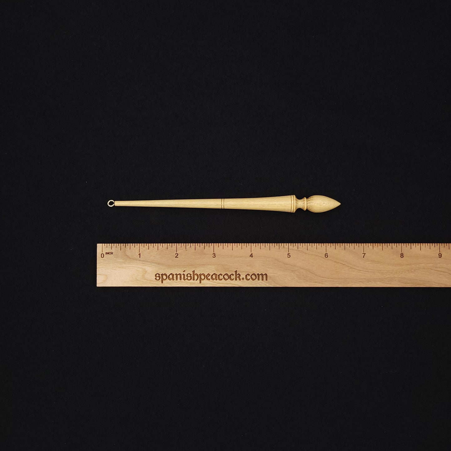 Black Locust Russian Lace Spindle Ornament