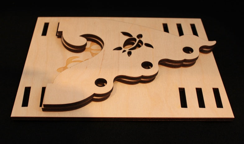 Honu Spindle Plying Stand