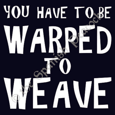 Warped to Weave Vinyl Decal