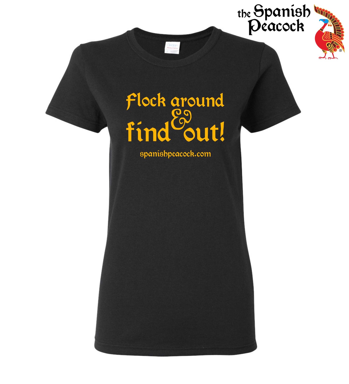 Flock Around Heavy Cotton Ladies' Tee
