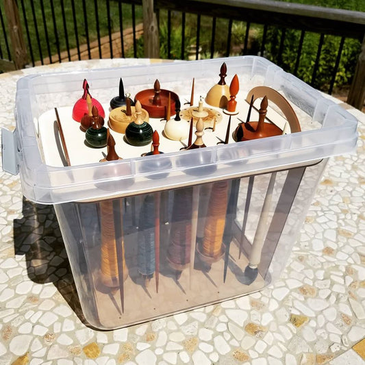 Tote Life Spindle Storage Stand