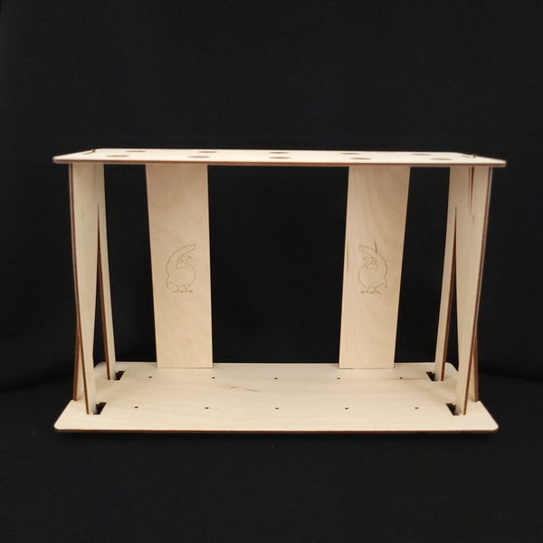 Doublewide Spindle Storage Stand—Pocket Edition – The Spanish Peacock