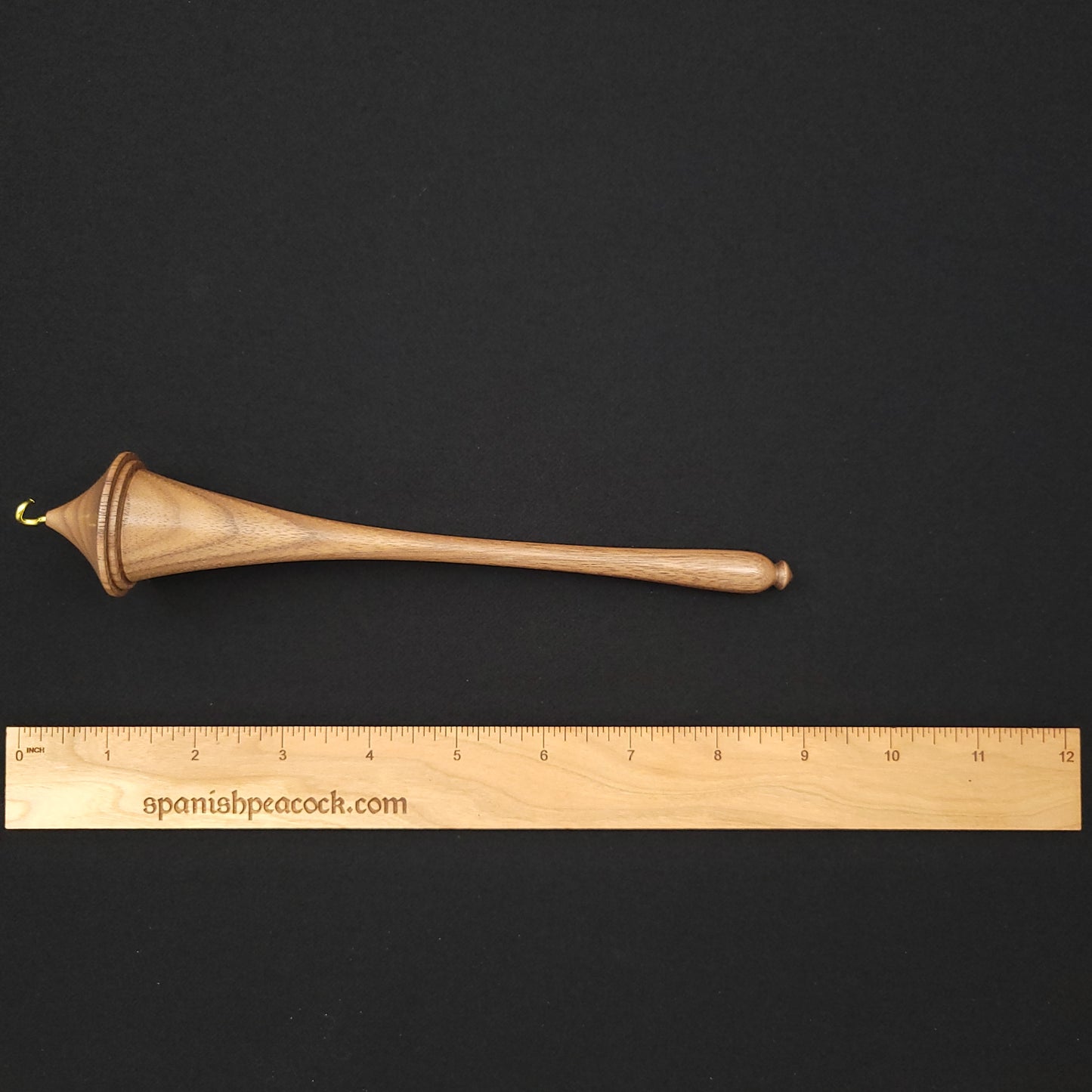 Walnut Victorian Lace Spindle
