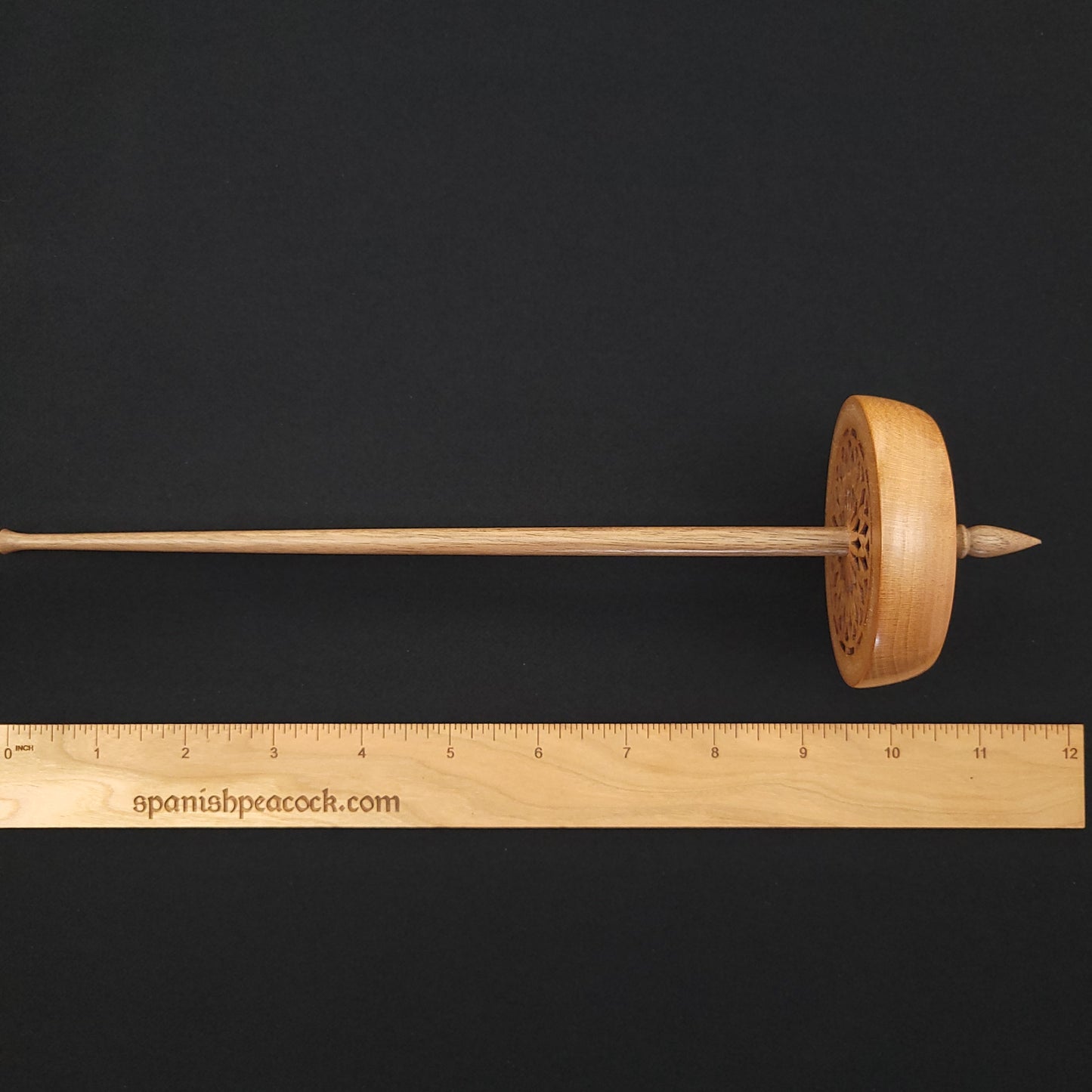 Large Cherry Bottom Whorl Spindle