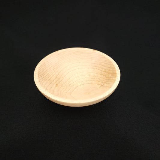 Curly Maple Spindle Bowl