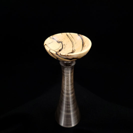 Spalted Holly Lap Bowl