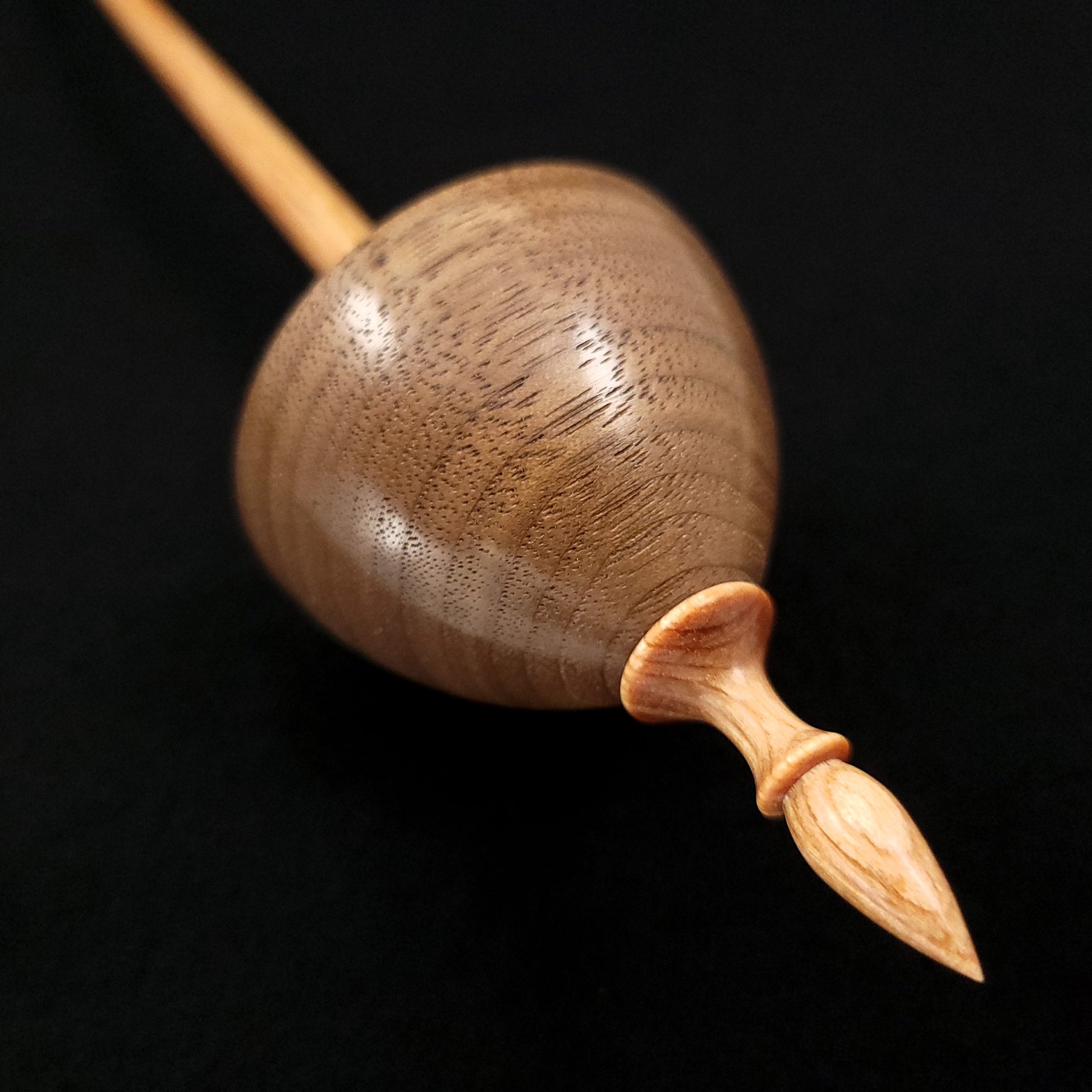 Full Size Walnut Tibetan Spindle The Spanish Peacock